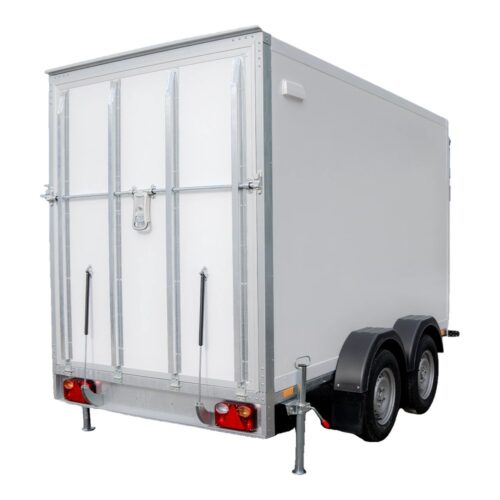 Remorca furgon 2700kg dublu ax cu rampa REPO SEC 3015/27 3000 x 1500 x 1800 mm - imagine 3