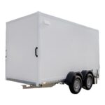 Remorca furgon 2700kg dublu ax REPO SEC 3015/27 3000 x 1500 x 1800 mm