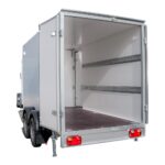 Remorca furgon 2700kg dublu ax REPO SEC 3515/27 3530 x 1500 x 1800 mm - imagine 4