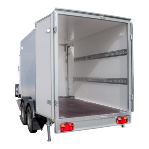 Remorca furgon 2700kg dublu ax REPO SEC 3515/27 3530 x 1500 x 1800 mm - imagine 4
