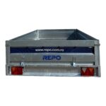 Remorca auto 750kg dublu ax basculabila REPO QRDS PRO 2600 x 1500 x 390 mm - imagine 4