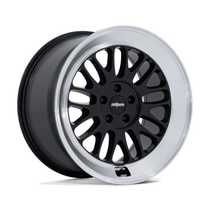 Jantă aliaj Rotiform RC214 SCP 19X8.5 5x112 GLOSS BLACK W/ DIAMOND CUT LIP ET 25 CB 66.56 RC214BE19855725