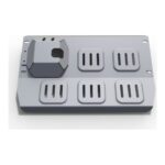 Scut ax fata pentru Suzuki Jimny 2005-2018 1,3, din aluminiu,6 mm, Rival 2333.5518.1.6