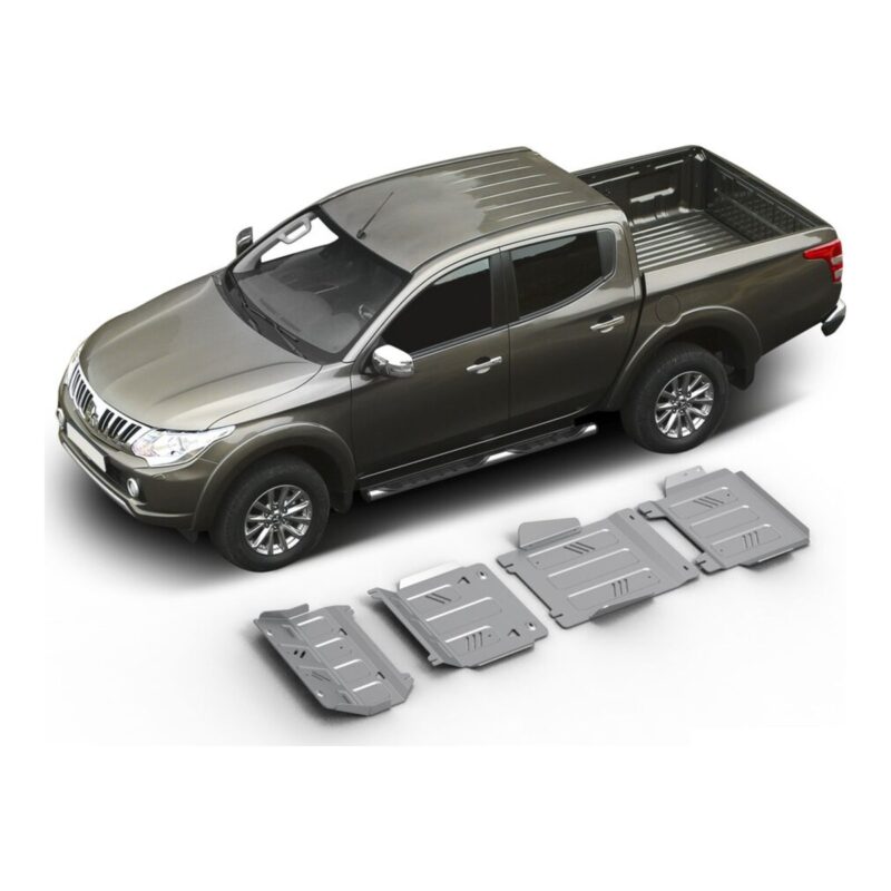 Scut Complet Mitsubishi L200 / Triton KL 2015- Rival motorizare 2,4D, aluminiu 4 mm grosime 23333.4046.2