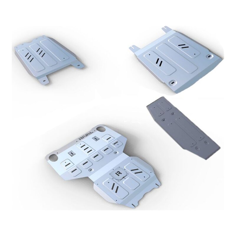 Scut Complet Toyota Hilux Revo 2015- Rival motorizare 4WD 2,8; 2,4 (EURO6 compatibil), aluminiu 4 mm grosime 23333.9505.1