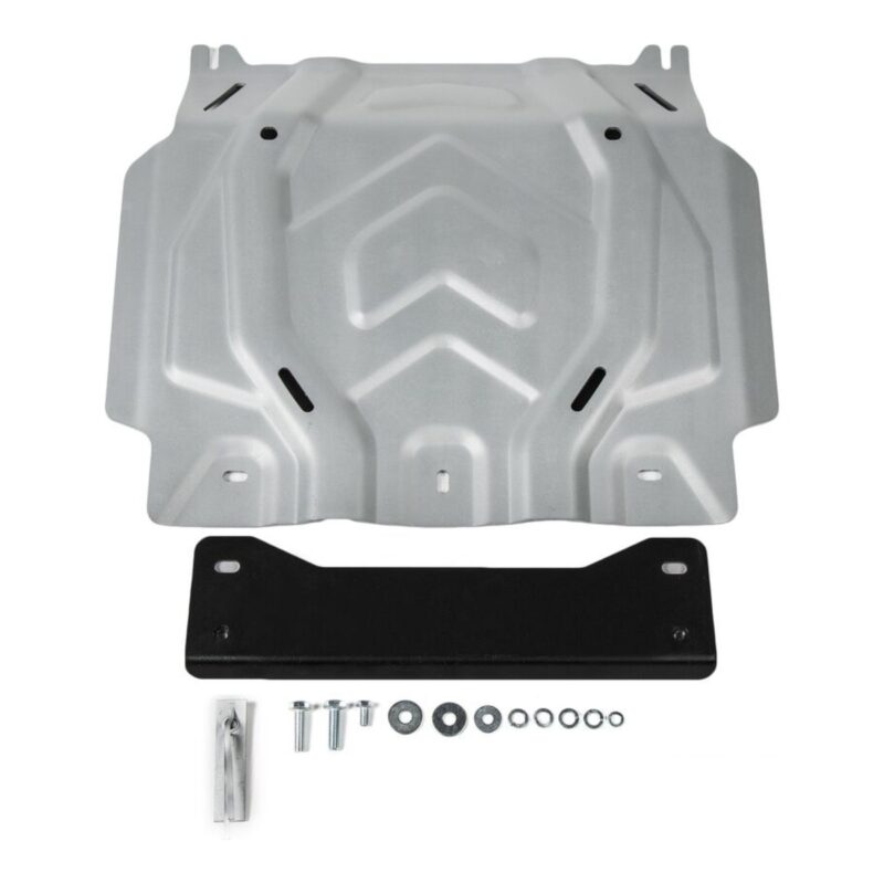 Scut motor pentru Mitsubishi L200 / Triton KL 2015-2019; 2019- 2,4D; 2,2D, din aluminiu,4 mm, Rival 2333.4041.2