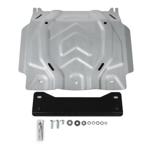 Scut motor pentru Mitsubishi L200 / Triton KL 2015-2019; 2019- 2,4D; 2,2D, din aluminiu,4 mm, Rival 2333.4041.2 - imagine 2