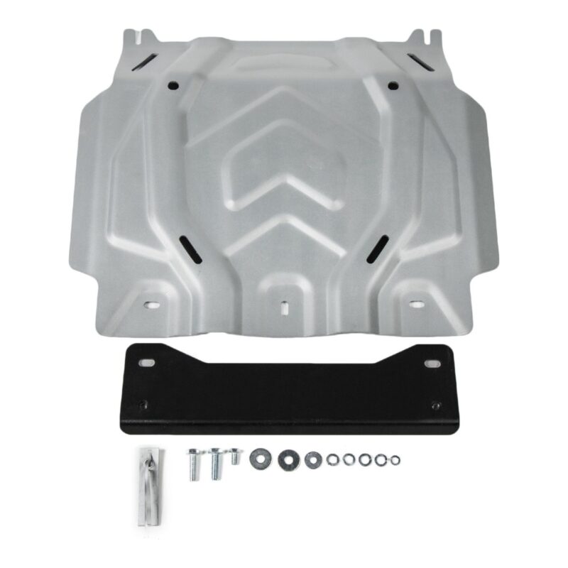 Scut motor pentru Mitsubishi Pajero Sport 2016- 2,4; 3,0, din aluminiu,4 mm, Rival 2333.4041.2-PS