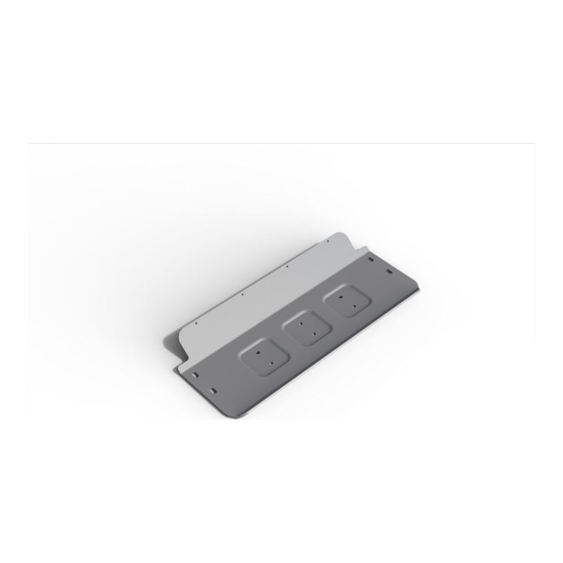 Scut motor pentru Nissan Patrol Y61 2004-2010 3,0; 4,8, din aluminiu,6 mm, Rival 2333.4114.1.6