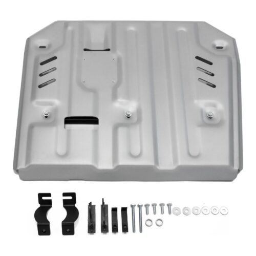 Scut motor si cutie de transfer pentru Volkswagen Touareg 2010-2018 V 3,0; TDI; 3,6; FSI, din aluminiu,4 mm, Rival 2333.4604.1