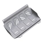 Scut radiator pentru Mitsubishi L200 / Triton KAOT 2007-2015 2,5TD, din aluminiu,6 mm, Rival 2333.4032.1.6-KAOT