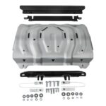 Scut radiator pentru Mitsubishi L200 / Triton KL 2015-2019; 2019- 2,4D; 2,2D, din aluminiu,4 mm, Rival 2333.4046.2