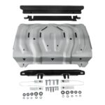Scut radiator pentru Mitsubishi L200 / Triton KL 2015-2019; 2019- 2,4D; 2,2D, din aluminiu,4 mm, Rival 2333.4046.2 - imagine 2