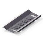 Scut radiator pentru Mitsubishi Pajero IV / Montero IV / Shogun IV 2007- 3,0; 3,2; 3,8; (3 + 5 usi), din aluminiu,4 mm, Rival 2333.4012.1-IV