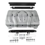 Scut radiator pentru Mitsubishi Pajero Sport 2016- 2,4; 3,0, din aluminiu,4 mm, Rival 2333.4046.2-PS