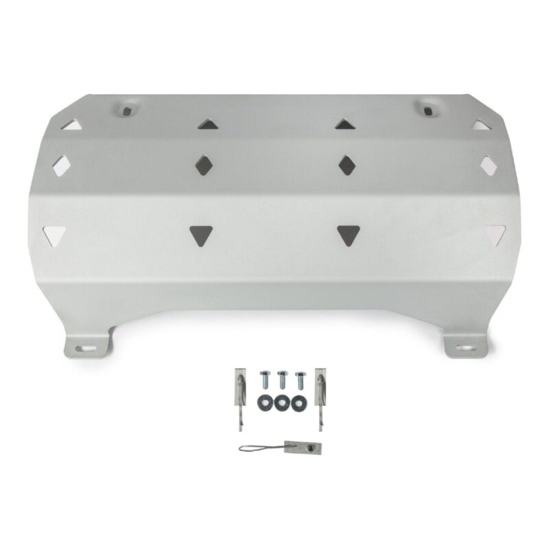 Scut toba esapament pentru Jeep Wrangler JL 2018- 2 usi/4 usi 2.0T; 3.6, din aluminiu,6 mm, Rival 2333.2750.1.6