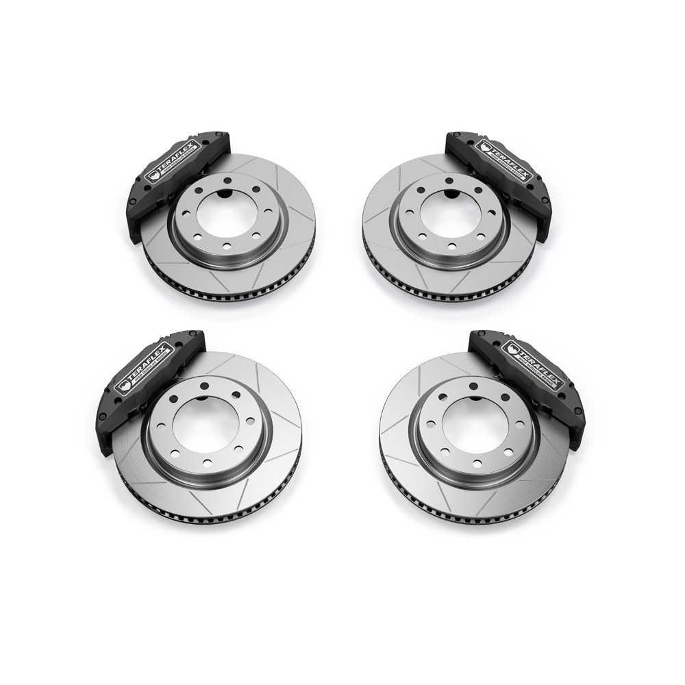 Sistem frâne Delta față și spate 8x6.5” Jeep Wrangler JL, JK și Gladiator JT Teraflex 4403480 Sistem frâne Delta față și spate 8x6.5” Jeep Wrangler JL, JK și Gladiator JT Teraflex 4403480