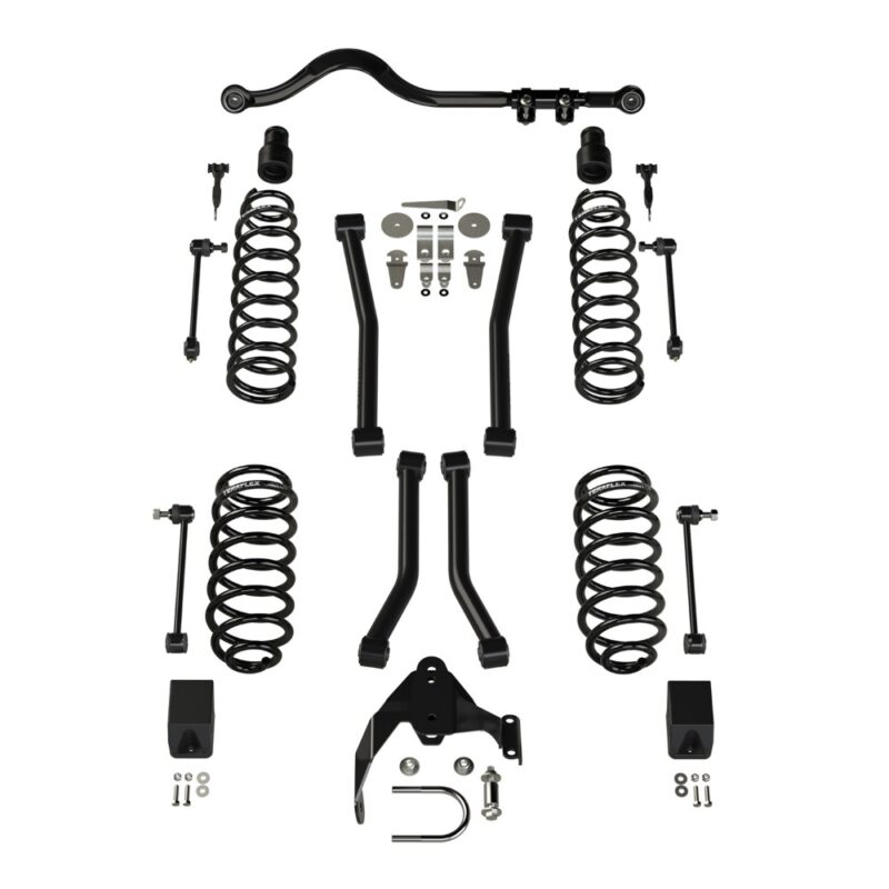 Sistem suspensie cu 4 brațe Sport Jeep Wrangler JK 2 uși fără amortizoare lift 3” Teraflex 1156223