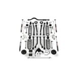 Sistem suspensie cu 8 brațe scurte Alpine Jeep Wrangler JK 4 uși cu amortizoare 9550 lift 4” Teraflex 1451401
