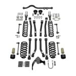 Sistem suspensie Alpine CT3 brațe scurte Jeep Wrangler JK 2 uși fără amortizoare lift 3” Teraflex 1223000