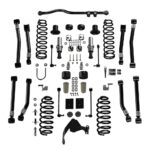 Sistem suspensie Alpine CT3 Outback brațe scurte Jeep Wrangler JK 2 uși fără amortizoare lift 3” Teraflex 1167202