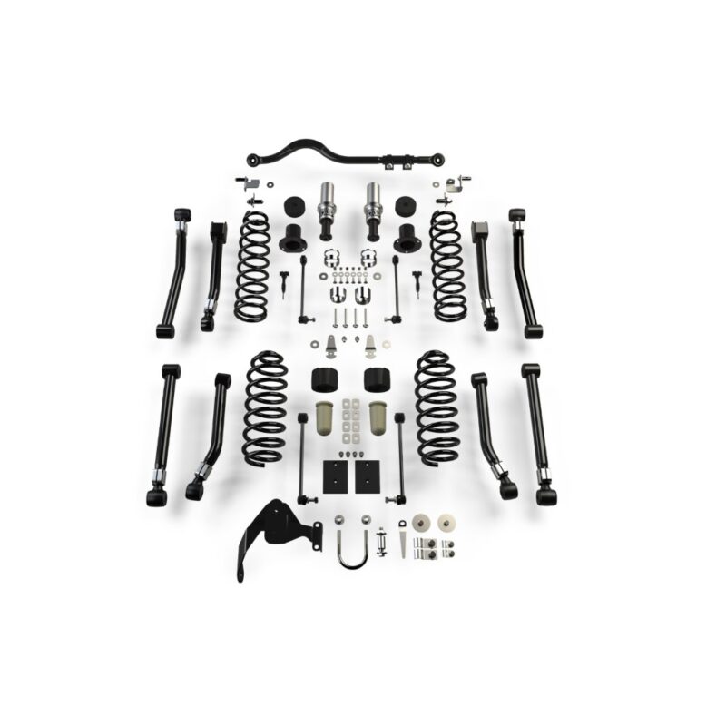 Sistem suspensie Alpine CT3 Outback brațe scurte Jeep Wrangler JK 4 uși fără amortizoare lift 3” Teraflex 1167204