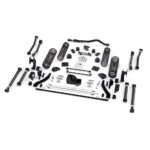 Sistem suspensie Alpine CT3 brațe scurte Jeep Gladiator JT 3.0L EcoDiesel lift 3.5” Teraflex 2023020