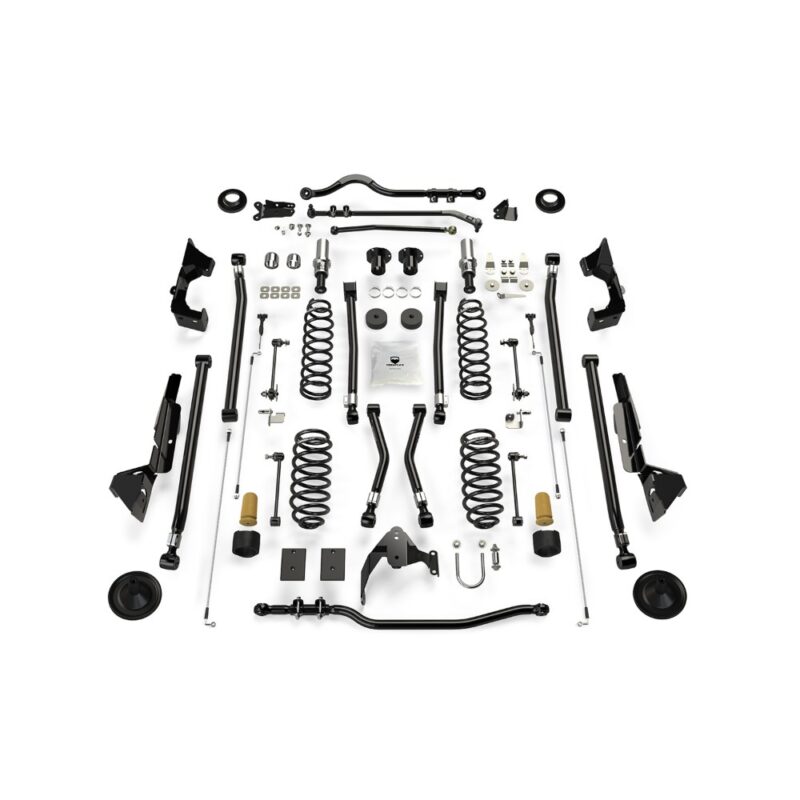 Sistem suspensie Alpine CT6 brațe lungi Jeep Wrangler JK 2 uși fără amortizoare lift 6” Teraflex 1226000