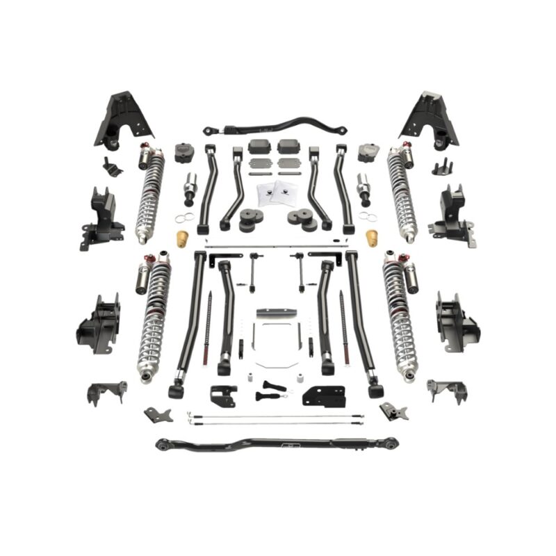 Sistem suspensie coilover Alpine RT Jeep Wrangler JL 4 uși 6.4L 392 față 44 spate 44 lift 4.5” Teraflex 1357006