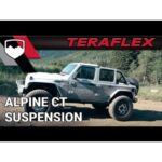 Sistem suspensie Alpine CT2 brațe scurte Jeep Wrangler JL 4 uși 2.0L/3.6L lift 2.5” Teraflex 1522000 - imagine 2