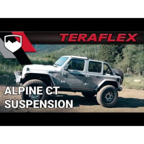 Sistem suspensie Alpine CT2 brațe scurte Jeep Wrangler JL 4 uși 3.0L lift 2.5” Teraflex 1522020 - imagine 2