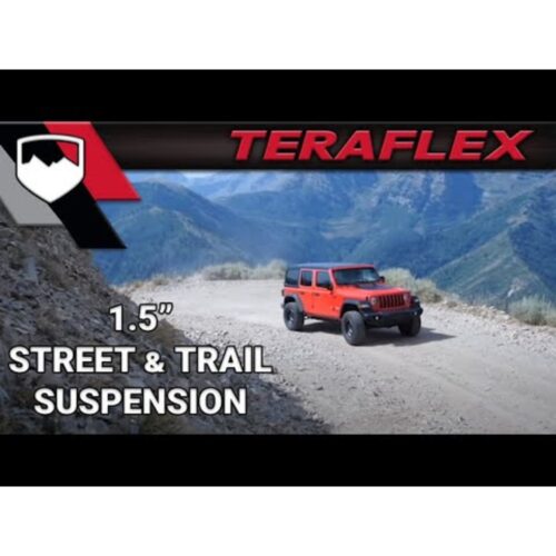 Sistem suspensie Sport ST1 cu distanțiere arcuri Jeep Wrangler JL 2 uși lift 1.5” Teraflex 1165002 - imagine 2