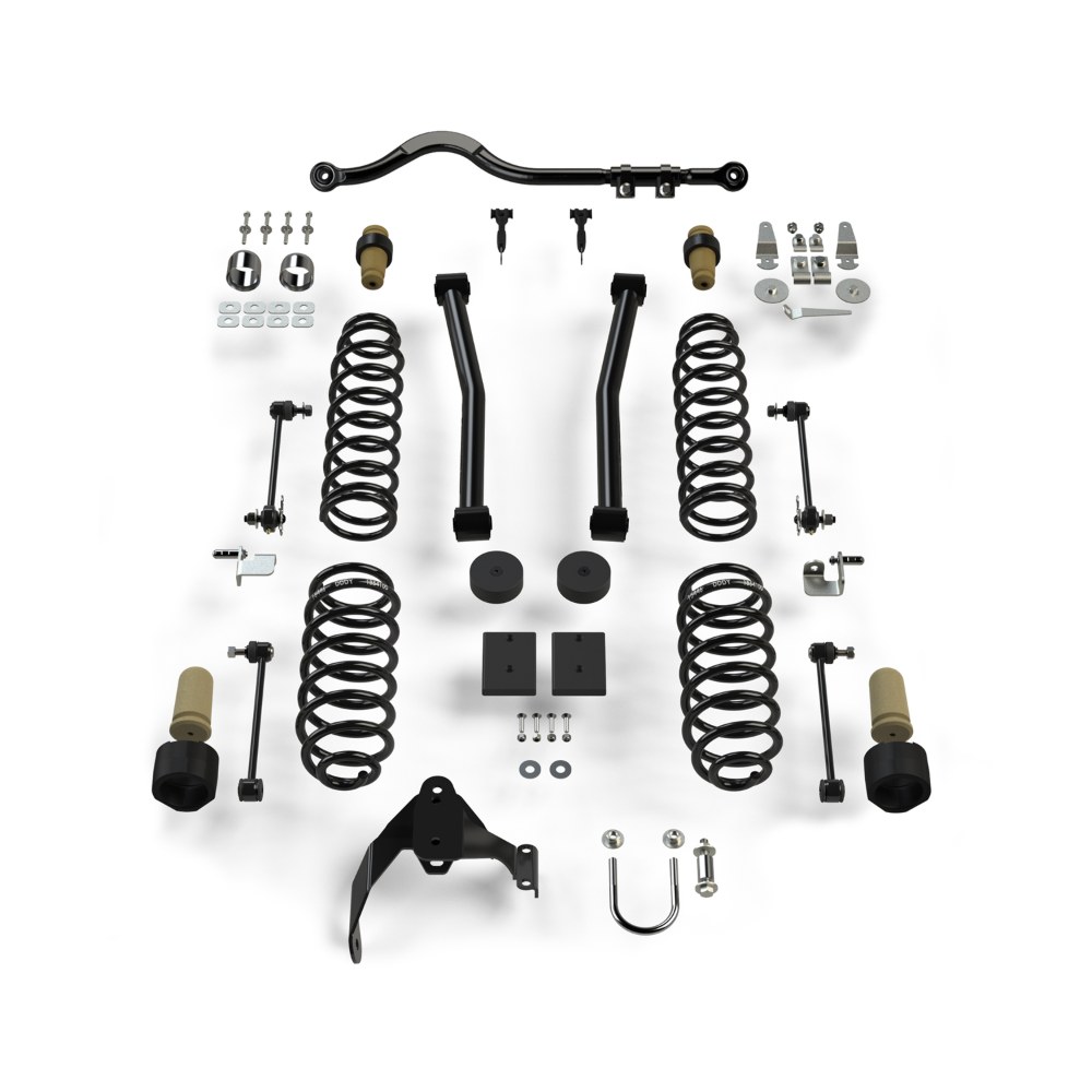 Sistem suspensie Sport ST2 Jeep Wrangler JK 4 uși fără amortizoare lift 2.5” Teraflex 1312000 Sistem suspensie Sport ST2 Jeep Wrangler JK 4 uși fără amortizoare lift 2.5” Teraflex 1312000