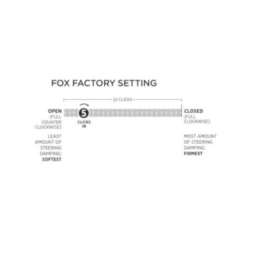 Amortizor de direcție 2.0 Factory Race cu rezervor reglabil Jeep Wrangler JL și Gladiator JT FOX 983-02-148