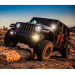 Amortizor de direcție 2.0 Performance Jeep Wrangler JL din 2018 și Gladiator JT din 2020 FOX 985-02-127