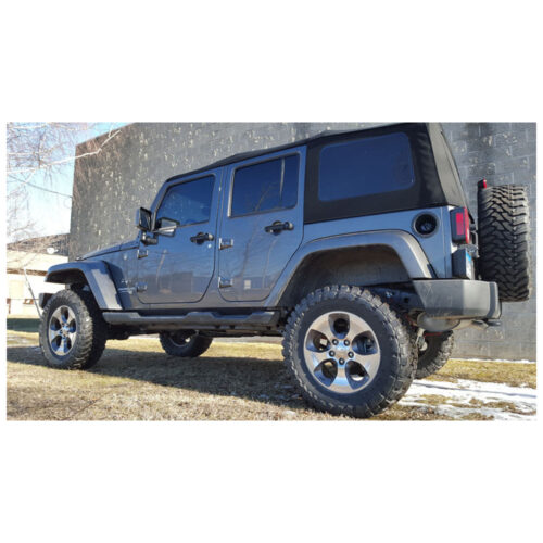 Kit suspensie Ride Right+ Jeep Wrangler JK 2007-2018 4 uși lift 2.5” Clayton Off Road COR-3108425