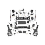 Kit lift suspensie RAM 1500 DT 2019-2024 22XL cu Air Ride lift 5” cu amortizoare N3 Rough Country 34430A