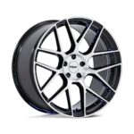 Jantă aliaj TSW TW002 LASARTHE 20X10.5 5x112 GLOSS BLACK MACHINED ET 30 CB 66.56 TW002BD20055730