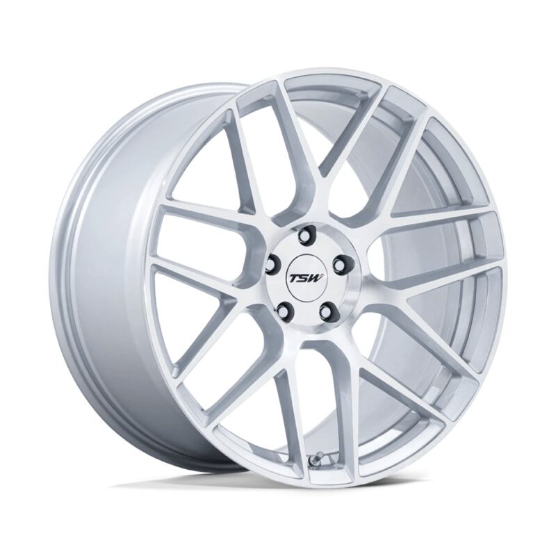 Jantă aliaj TSW TW002 LASARTHE 20X9 5x112 GLOSS SILVER MACHINED ET 45 CB 66.56 TW002SD20905745