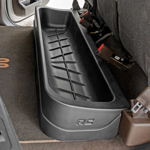 Cutie depozitare sub bancheta spate Ford F-150, F-250 și F-350 Crew Cab Rough Country 09281A