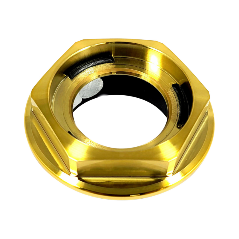 Capac central filetat Rotiform RSE auriu candy 32170-26G