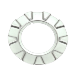 Placă frontală capac Rotiform RSE argintiu lucios 32170-15-GS