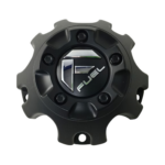 Capac central jantă Fuel Off-Road cu șuruburi negru mat cu logo crom 5x127 1002-33MB